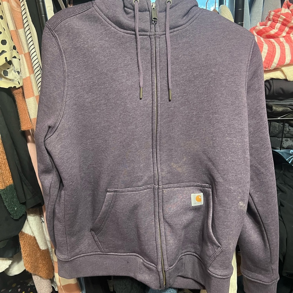 Carhartt Heathered Purple Relaxed Fit Hoodie